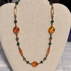 Elegant Multicolor Beaded Necklace